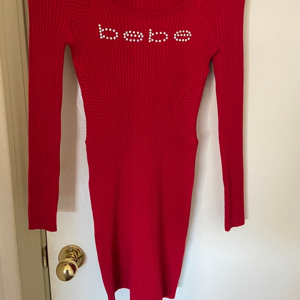 Bebe long sleeve dress